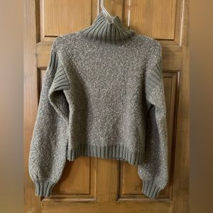 Moda International Chunky Knit Turtleneck Sweater